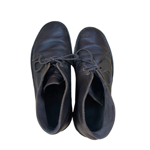 Clarks Bushacre 2 Mens Chukka Boots Size 8.5 M US Ankle Brown Leather - Picture 7 of 11